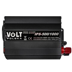 Inverteris Volt IPS-500/1000 12V/230V/1000W kaina ir informacija | Įtampos keitikliai | pigu.lt