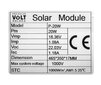 Saulės elektrinės rinkinys VOLT 20W 12V kaina ir informacija | Komponentai saulės jėgainėms | pigu.lt