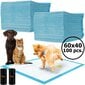 Vienkartinės šunų palutės 100 vnt. 60x40 cm + maišeliai 30 vnt. kaina ir informacija | Priežiūros priemonės gyvūnams | pigu.lt