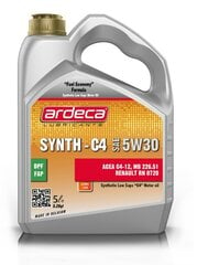 Alyva Ardeca Synth-C4 5W-30, 5 l kaina ir informacija | Variklinės alyvos | pigu.lt