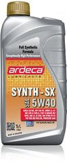 Масло Ardeca Synth-SX 5W-40, 1 л цена и информация | Моторные масла | pigu.lt