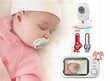 Kūdikio monitorius Krexus, baltas цена и информация | Mobilios auklės | pigu.lt