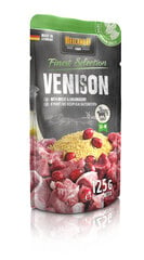 Belcando Venison with Millet & Lingonberry šunims su laukinių gyvūnų mėsa, soromis ir bruknėmis 125 g x 12 vnt kaina ir informacija | Konservai šunims | pigu.lt