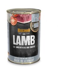 Belcando lamb with Rice šunims su aviena, ryžiais ir pomidorais 400 g x 6 vnt kaina ir informacija | Konservai šunims | pigu.lt