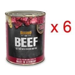 Belcando beef with Potato & Peas jautienos šunims su bulvėmis ir žirniais 800 g x 6 vnt kaina ir informacija | Konservai šunims | pigu.lt