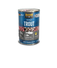 Belcando Baseline with Trout visavertis šunų maistas su upėtakiais 400 g x 6 vnt kaina ir informacija | Konservai šunims | pigu.lt