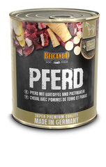 Belcando Horse with Potatoes & parsnips šunims su arkliais, bulvėmis ir pastarnokais, 800 g x 6 vnt. kaina ir informacija | Konservai šunims | pigu.lt