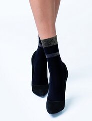 Kojinės moterims Knittex Beatrice, juodos, 40 DEN kaina ir informacija | Moteriškos kojinės | pigu.lt