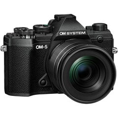 Olympus OM System OM-5 + M.ZUIKO DIGITAL ED 12-45mm F4 PRO (черный) цена и информация | Цифровые фотоаппараты | pigu.lt