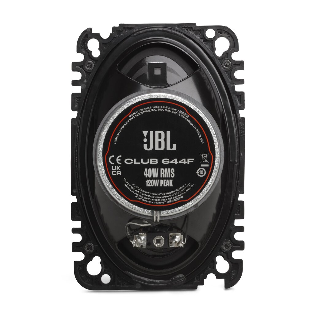 JBL Club 644F, juoda kaina ir informacija | Automobiliniai garsiakalbiai | pigu.lt