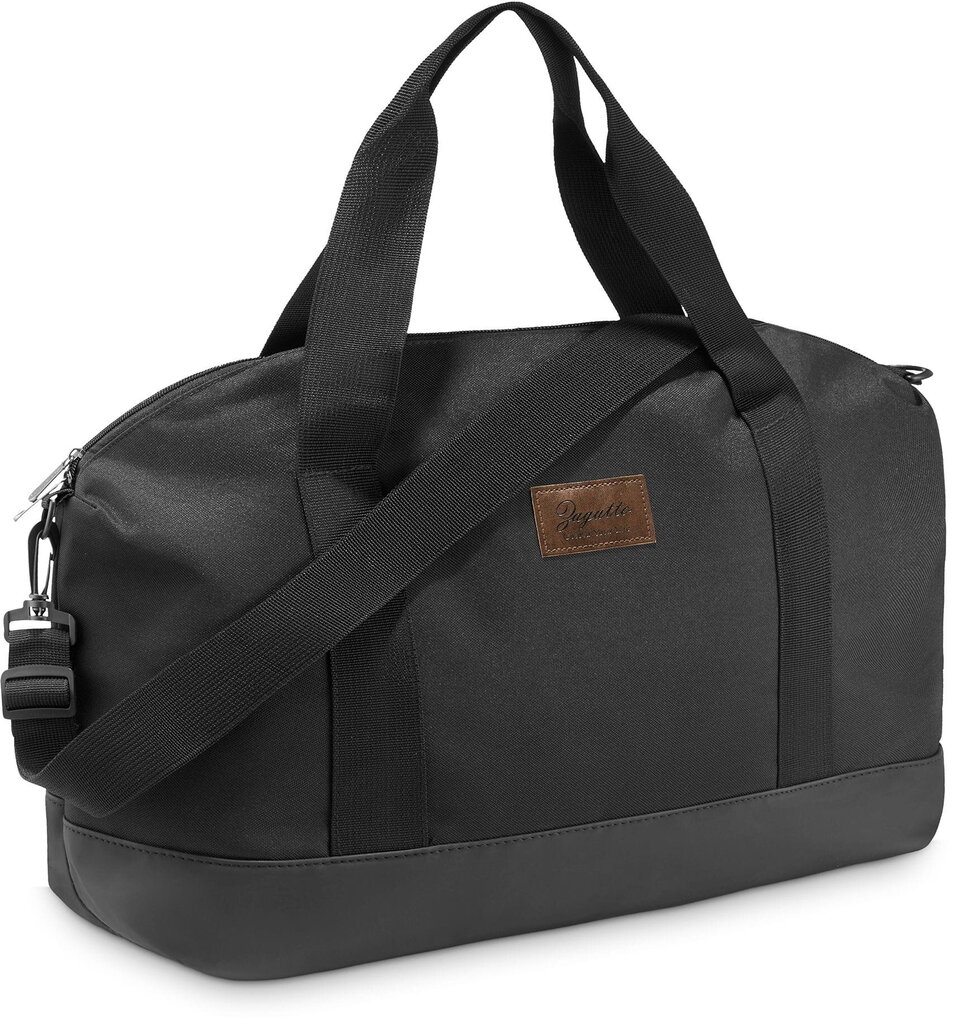 Juodas kelioninis krepšys Kiket kaina ir informacija | Lagaminai, kelioniniai krepšiai | pigu.lt