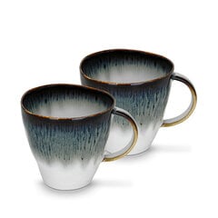 Fissman porcelianinis puodelių rinkinys, 370 ml, 2 vnt. kaina ir informacija | Taurės, puodeliai, ąsočiai | pigu.lt