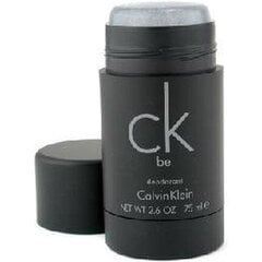 Дезодорант Calvin Klein Be unisex, 75 мл цена и информация | Женская парфюмированная косметика | pigu.lt