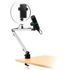 Streamplify MOUNT ARM, White kaina ir informacija | Mikrofonai | pigu.lt