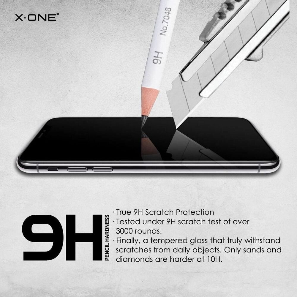 X-ONE iPhone Xs/11 Pro цена и информация | Apsauginės plėvelės telefonams | pigu.lt
