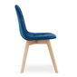 Kėdė Bora, mėlyna kaina ir informacija | Virtuvės ir valgomojo kėdės | pigu.lt