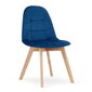 Kėdė Bora, mėlyna kaina ir informacija | Virtuvės ir valgomojo kėdės | pigu.lt