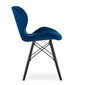 Kėdė Lago, mėlyna kaina ir informacija | Virtuvės ir valgomojo kėdės | pigu.lt
