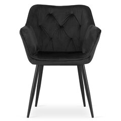 Kėdė Madera, juoda kaina ir informacija | Virtuvės ir valgomojo kėdės | pigu.lt