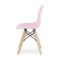 Vaikiška kėdutė Leobert Zubi, rožinė kaina ir informacija | Vaikiškos kėdutės ir staliukai | pigu.lt