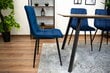 Kėdė Leobert Kara, mėlyna цена и информация | Virtuvės ir valgomojo kėdės | pigu.lt