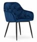 Kėdė Leobert Forio, mėlyna kaina ir informacija | Virtuvės ir valgomojo kėdės | pigu.lt