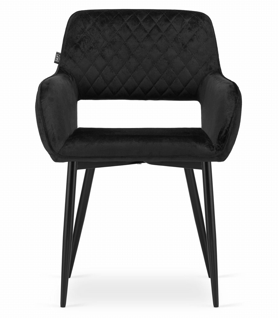 Kėdė Leobert Amalfi, juoda kaina ir informacija | Virtuvės ir valgomojo kėdės | pigu.lt