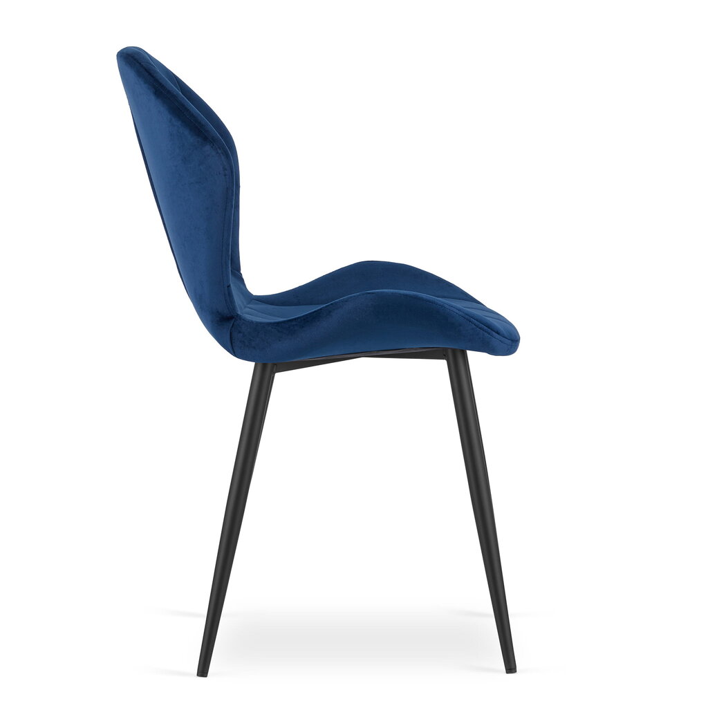Kėdė Terni, mėlyna kaina ir informacija | Virtuvės ir valgomojo kėdės | pigu.lt