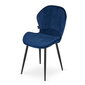 Kėdė Terni, mėlyna kaina ir informacija | Virtuvės ir valgomojo kėdės | pigu.lt