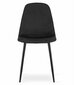 Kėdė Como, juoda kaina ir informacija | Virtuvės ir valgomojo kėdės | pigu.lt