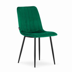 Kėdė ADRK Furniture Lav, žalia kaina ir informacija | Virtuvės ir valgomojo kėdės | pigu.lt