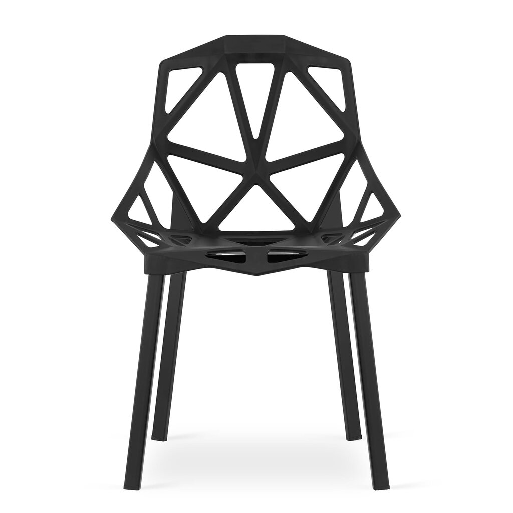 Kėdė Leobert Essen, juoda kaina ir informacija | Virtuvės ir valgomojo kėdės | pigu.lt