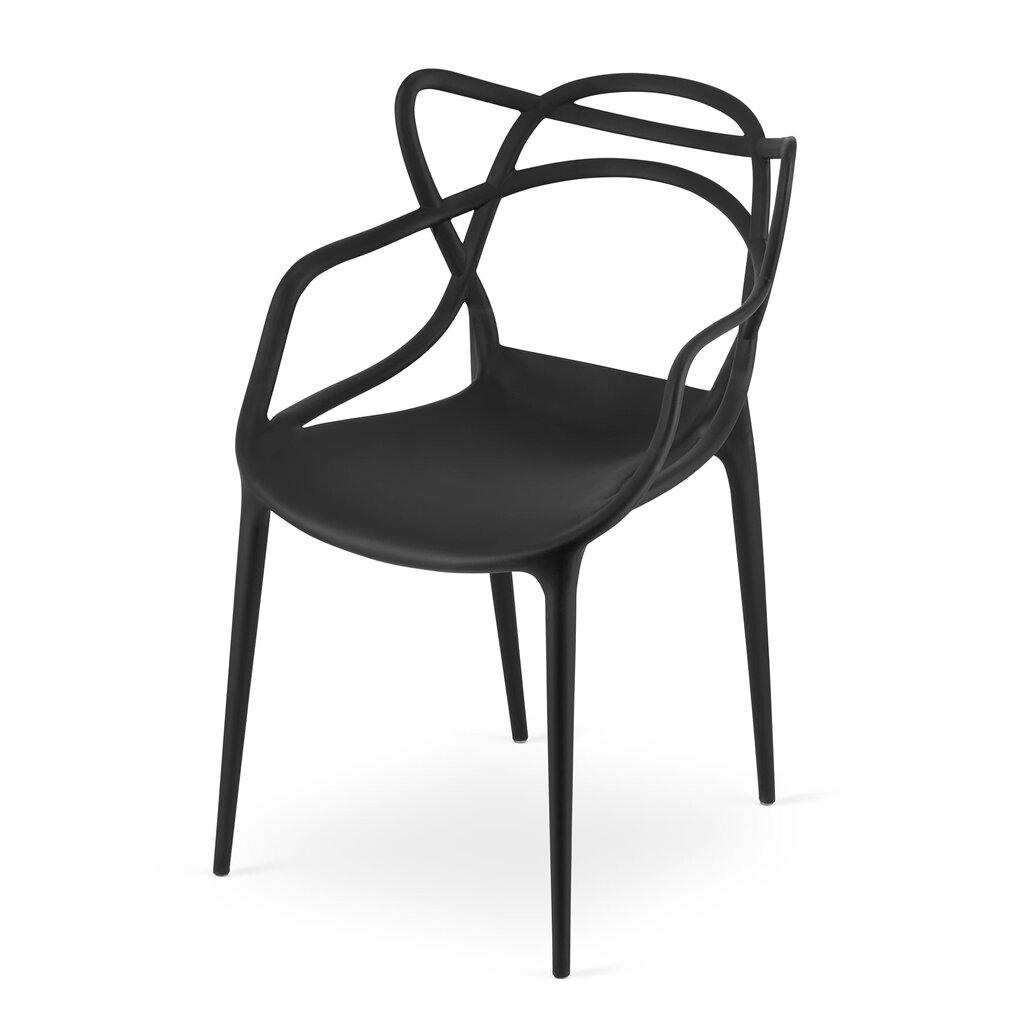 Kėdė Kato, juoda цена и информация | Virtuvės ir valgomojo kėdės | pigu.lt