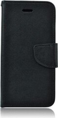 Fancy Book for Huawei P8 Lite Wallet case Black kaina ir informacija | Telefono dėklai | pigu.lt