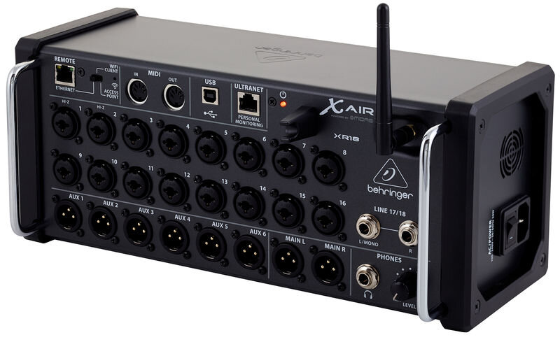 Skaitmeninis garso pultas Behringer X-Air XR18 kaina ir informacija | Priedai muzikos instrumentams | pigu.lt