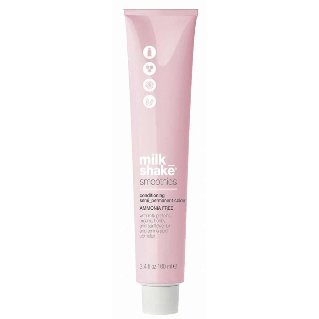 Plaukų dažai MilkShake Smoothies Semi Permanent Color, 5.77 Light Chestnut Intense Violet, 100 ml kaina ir informacija | Plaukų dažai | pigu.lt