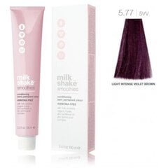 Plaukų dažai MilkShake Smoothies Semi Permanent Color, 5.77 Light Chestnut Intense Violet, 100 ml kaina ir informacija | Plaukų dažai | pigu.lt