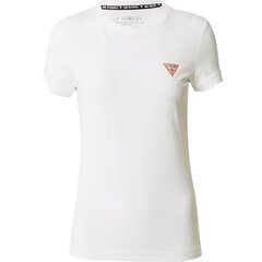 Guess marškinėliai moterims 81491, balti цена и информация | Футболка женская | pigu.lt