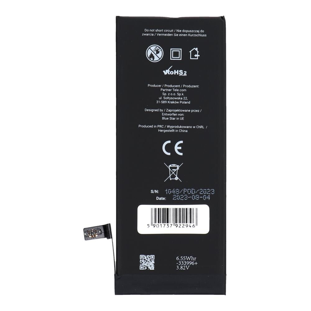 Blue Star HQ iPhone 6s, 1715 mAh kaina ir informacija | Akumuliatoriai telefonams | pigu.lt