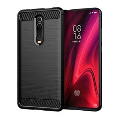 Карбоновый чехол для Xiaomi Redmi Note 13 Pro - черный цена и информация | Чехлы для телефонов | pigu.lt