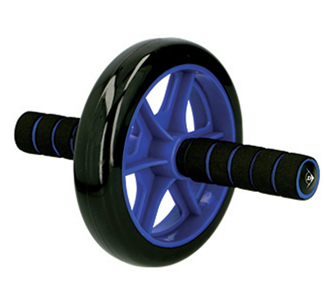 Treniruočių ratas Dunlop, juodas цена и информация | Gimnastikos ratai | pigu.lt