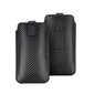 Forcell Pocket Carbon Case kaina ir informacija | Telefono dėklai | pigu.lt