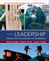 Leadership: Enhancing the Lessons of Experience ISE 10th edition kaina ir informacija | Ekonomikos knygos | pigu.lt