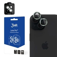 Apple iPhone 15 - 3mk Lens Protection Pro Alphine green screen protector цена и информация | Защитные пленки для телефонов | pigu.lt