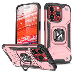 Чехол Wozinsky Ring Armor для Apple iPhone 15 Pro, красный цена и информация | Чехлы для телефонов | pigu.lt