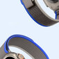 Dux Ducis Velcro Sports Strap YJ Version, Blue Gray kaina ir informacija | Išmaniųjų laikrodžių ir apyrankių priedai | pigu.lt