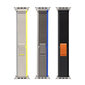 Dux Ducis Velcro Sports Strap YJ Version, Black / Gray kaina ir informacija | Išmaniųjų laikrodžių ir apyrankių priedai | pigu.lt