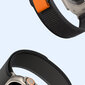 Dux Ducis Velcro Sports Strap YJ Version, Black / Gray kaina ir informacija | Išmaniųjų laikrodžių ir apyrankių priedai | pigu.lt