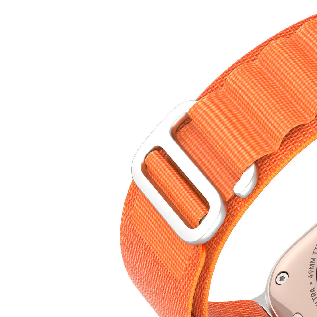 Dux Ducis Velcro Sports Strap GS Version, Orange kaina ir informacija | Išmaniųjų laikrodžių ir apyrankių priedai | pigu.lt