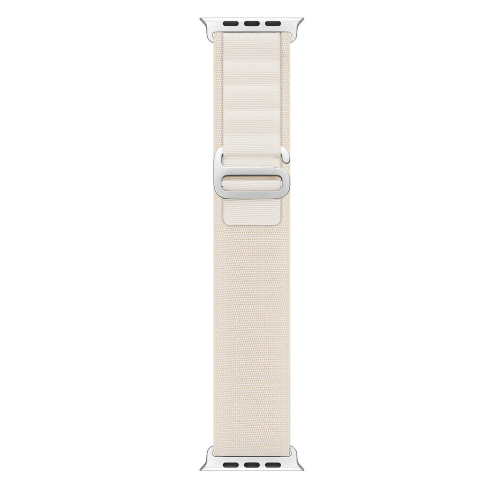Dux Ducis Velcro Sports Strap GS Version, White kaina ir informacija | Išmaniųjų laikrodžių ir apyrankių priedai | pigu.lt